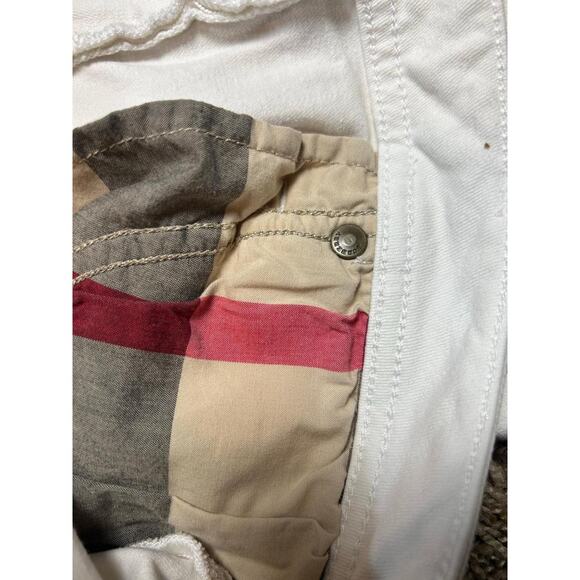 Burberry Brit Authentic Kensington Slim White Jeans - Picture 5 of 8